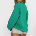 thumbnail image 4 of Aloohaidyvio Hoodies,Fashion Womens Sweatshirt Long Sleeve Round Neck Ladies Tops Blouse, 4 of 6
