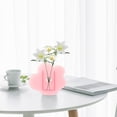 thumbnail image 5 of WASHWEPE Transparent Flower Arrangement Vase Acrylic 1Pc 6.9X5.9X1.3In, 5 of 6