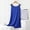 Blue, variant on Women's Casual Dress for Home and Leisure Sleeveless Round Neck Design for Spring and Summer Wear Apparel Platform Competitor Blue M