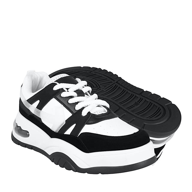 TENIS CASUALES DAMA BLACK REPUBLIC PM23122610 SIMIPIEL NGO