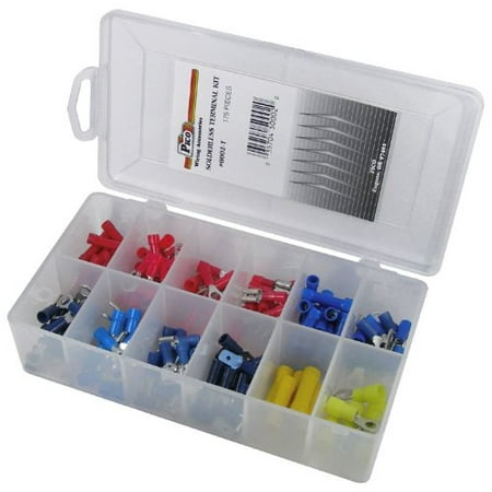 Pacific Industrial 0002-T 175pc Solderless Terminal Kit