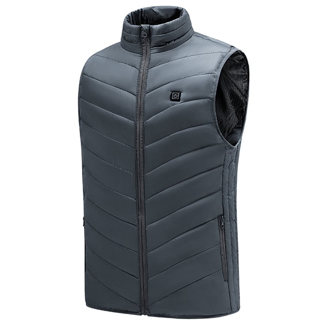 Chaleco Térmico Unisex Antiestático Lavable Hombre Mujer Invierno Must (2XL 2 Zonas