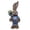 B, variant on 14Inch Sisal Easter Bunny Figurine with Carrot & Basket, Hand-Woven Straw Rabbit Tabletop Decoration for Spring Home Decor, Easter Party Centerpiece & s Gift
