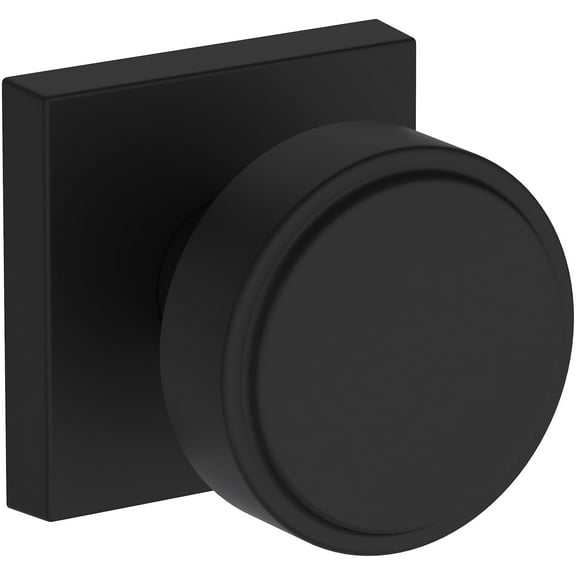 Baldwin Ps.Vas.Csr Vashon Passage Door Knob Set - Black