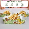 thumbnail image 6 of Yangka Kitchen 60pcs Dinosaur Theme Paper Food Trays, Disposable Fry Boxes Snack Containers for Party Serving, Sturdy Food Grade Holiday Gathering Supplies, 6 of 9