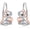 Dinosaur Hoop Earrings, variant on Frog Hoop Earrings S925 Sterling Silver Cute Green Frog Earrings for Women Animal Jewelry Gifts