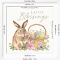 thumbnail image 5 of Art.com Happy Easter VI Bright Art Print by Silvia Vassileva, White Frame Wall Art, 38" x 38", 5 of 5