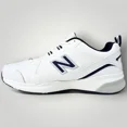 thumbnail image 4 of Size 12 - New Balance 608v5 White Navy, 4 of 6