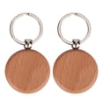 thumbnail image 3 of Llavero De Madera 10PCS Llaveros De Madera De Haya Bolsa De Ropa DIY, 3 of 7