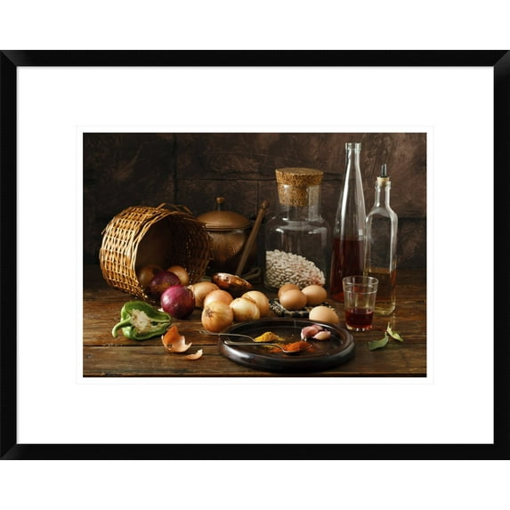 Global Gallery Luiz Laercio 'Smells' Framed Wall Art