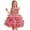 Pink, variant on Dance Costumes for Girls Pink Sequin Dress Tulle Dance Dresses Dance Costume Hip Hop Costume Performance Dancewear 4-5 Years