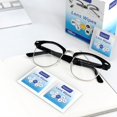 thumbnail image 2 of 200pcs PreMoistened Glass Cleaning Wipes, Multipurpose Screen & Lens Cleaner, No Battery Required, Non-Electric, For Living Room & Kitchen Use, 2 of 6