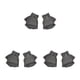 thumbnail image 1 of Minnieouse 1 par de guantes sin dedos, cómodos, simples, térmicos, medio dedo, funda para calentar las manos, calentador de manos, guante para Negro 3piezas, 1 of 6