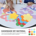 thumbnail image 2 of HLONK10 Packs Cardboard Flower Cut Outs Paper Flowers Hand Colored Cutouts, 2 of 8