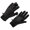 Black, variant on Multipurpose Winter Gloves For Outdoor Activity Exposing Finger Control Thermal Insulation