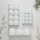 thumbnail image 5 of Christmas decorations holiday scene layout Christmas tree ornaments old man dress up Christmas ball small ornaments toys pearl white fantasy color, 5 of 5