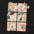 thumbnail image 2 of The Flintstones T-Shirt Squares Unisex Graphic Tee For Men & Women, 2 of 7