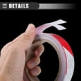 thumbnail image 6 of Unique Bargains Reflective Tape Automobiles Motorcycles High Brightness Reflective Sheet 2cmx8m Red and White, 6 of 7