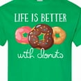 thumbnail image 4 of Inktastic Life is Better with Donuts T-Shirt, 4 of 5