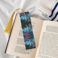 thumbnail image 4 of Kdxio Fantasy Mushrooms Print Metal Tassel Bookmarks,Perfect Gift for Art Lovers and Bookworms Metal Bookmarks for Women, 4 of 8