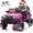 Rose Pink, variant on HappyToysWorldGulunbur 24V Electric Ride On Car for Kids, 400W High-Power Motor & 4-Wheel Suspension, Parents Can Drive with Remote or Kids Self Drive, Bluetooth, LED Dashboard, for Boys Girls 3+