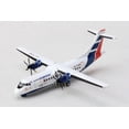 thumbnail image 2 of ATR 42-500 Commercial Aircraft "Cubana Airlines" White with Red and Blue Stripes 1/400 Die Cast Model Airplane by GeminiJets, 2 of 4