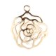 thumbnail image 3 of de flores de rosas huecas, collar con colgante de circón, , pendientes, joyería, mujeres, niñas, señoras, fabricación de joyas de moda Zulema Encantos de fabricación de joyas, 3 of 8