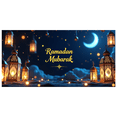 thumbnail image 4 of LUUFILx Ramadan Mubarak Lantern Banner Decorations Backdrop Lighted Display Islamic Festive Background Celebration Event Decor Atmosphere Spiritual, 4 of 9