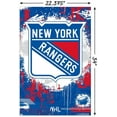thumbnail image 3 of NHL New York Rangers - Maximalist Logo 23 Wall Poster, 22.375" x 34", 3 of 5