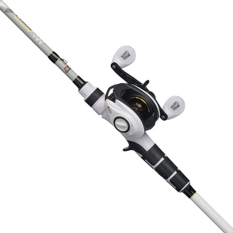 Abu Garcia 6'6” Max Pro Fishing Rod and Reel Baitcast Combo 