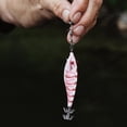 thumbnail image 1 of Pesca Luminous Squid Jig Hook Wood Shrimp Bait 9g Señuelo de pesca de mar de sepia (2), 1 of 5