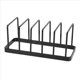 thumbnail image 5 of 2X Organizador de Cocina Europeo para Platos, de Cortar, Recipientes Reutilizables para Hornear, y Tapas Estante de Soporte Negro, 5 of 5
