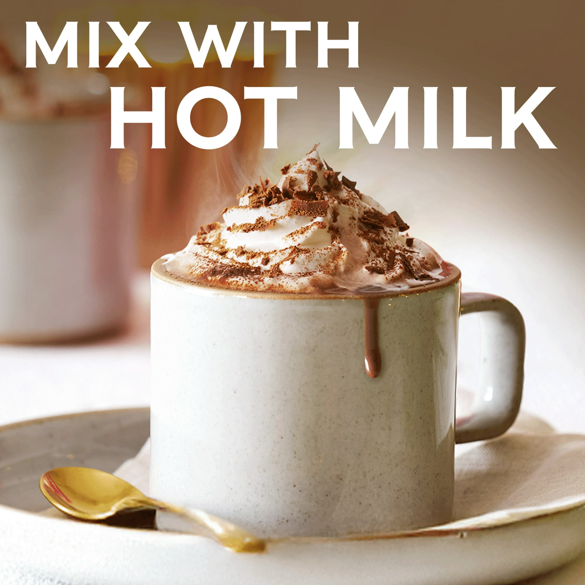 GHIRARDELLI Double Chocolate Hot Cocoa Mix, 8 oz Carton