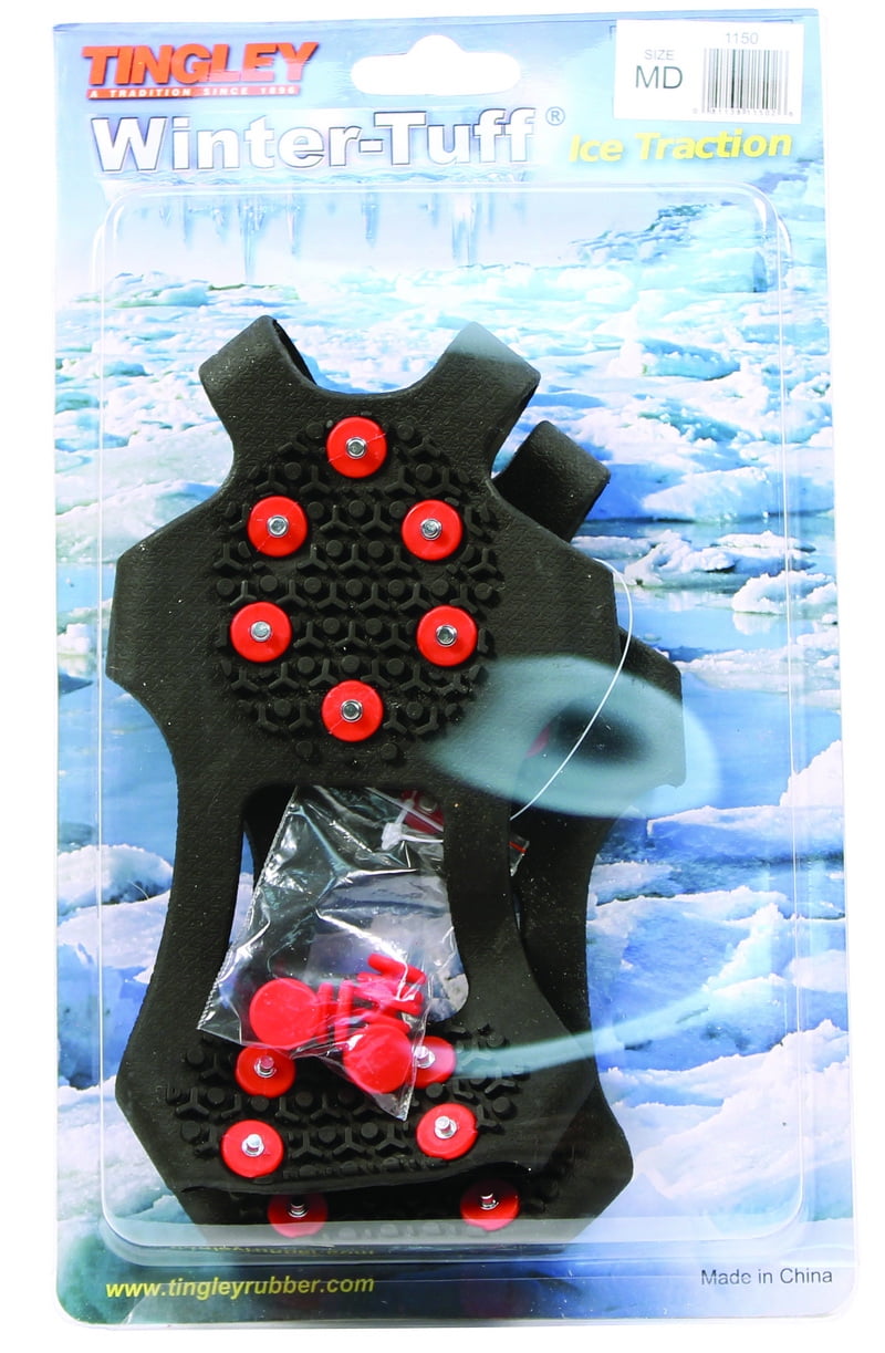TINGLEY RUBBER CORP.-1150-MD Winter Tuff Ice Traction Overshoes Black by TINGLEY RUBBER