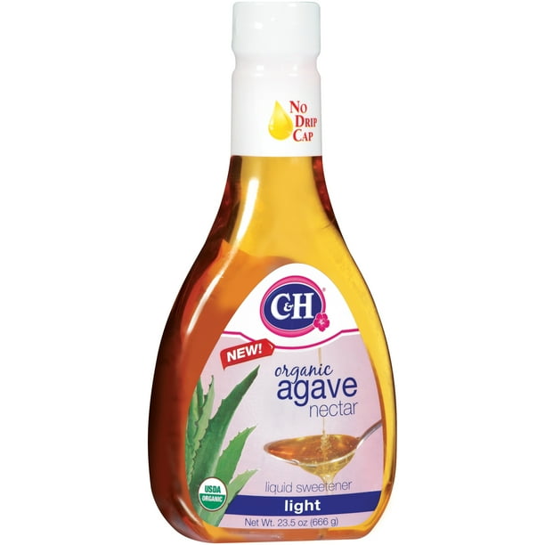 C H Organic Blue Agave Nectar Syrup 23 5 Oz Walmart Com Walmart Com