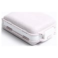 thumbnail image 1 of Baohd Pill Box Sealed Container Collapsible Tablet Organizer Storage Divider Camping Indoor Outdoor Health Care Dispenser straw 1Set, 1 of 6