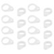 thumbnail image 4 of Adaptador 50pcs Audífonos Bucle de Silicona de Silicona Reemplazo Clip flexible de Audífono, 4 of 7