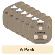 (6 pack) Waterdrop Microenergy Oro Mango & Guava Natural Energy Drink Cubes, 3 Count