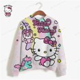 thumbnail image 3 of HELLO KITTY Sudadera con capucha para mujer, ropa de calle, moda, otoño e invierno, manga larga, suéter con capucha Harajuku, sudadera de dibujos animados para mujer, 3 of 5