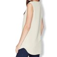 thumbnail image 4 of Sleeveless Scoop Neck Stretch Top Women's Blouses, 4 of 9