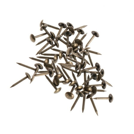 WRITWAA 100pcs Heavy Duty Round Iron Nails Thickened for Craft, Woodworking, , Construction, and Home Improvement