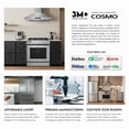 thumbnail image 3 of 36 in. Lumin Collection Ductless Island Range Hood in Stainless Steel, 3 of 8