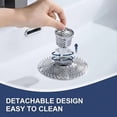 thumbnail image 6 of Umbrella Sink Strainer Basket 4.5in Outer Diameter Stainless Steel Fine Mesh Drain Filter Catcher for Kitchen Washing Basin Sewer Tub, 6 of 7
