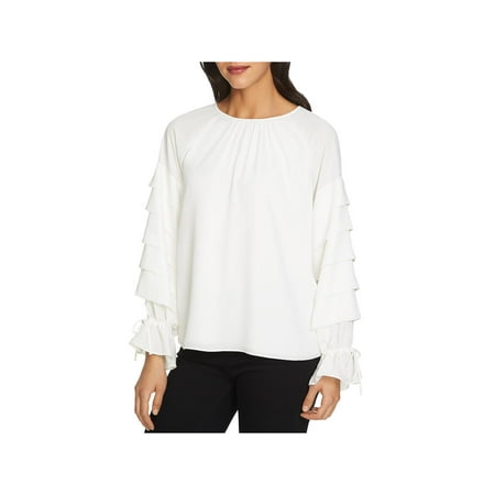 Tiered Sleeve Top - 1.State Womens Tiered Sleeve Pintuck Dress Top