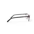thumbnail image 5 of Hard Candy Women's HC209 Your Majesty Browline Prescription Eyeglasses with Case, Purple Tortoise, 5 of 6