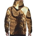 thumbnail image 7 of Salouo Egyptian Cat Pharaoh Magic Pattern Men's Fall Hoodie Sweatshirt,Sport Hoodie with Pockets for Men Pullover Casual Hooded Sweatshirt-Large, 7 of 7