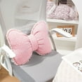 thumbnail image 4 of PONPRNGY Bow Pillow Cute Solid Color Bowknot Sofa Cushion Coquettish Decorative Throw Pillow for Living Room Bedroom Bed Sofa Home Decor, 4 of 6