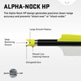 thumbnail image 2 of TenPoint Alpha-Nock HP, Yellow - Pack of 12, 2 of 4