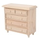 thumbnail image 4 of 1:12, gabinete para casa de muñecas, muebles en miniatura para dormitorio, suministros de regalo artesanales creativos, 4 of 8