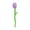 Purple, variant on Taotanxi Soft And Colorful Toy Flowers - For Gifts Decorations And Play Available In Two Sizes Great For All Ages Easy To Clean Lightweight And Portable